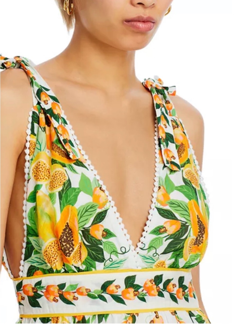 FARM Rio Papaya Salad Scarf Dress - Picture 2 of 9